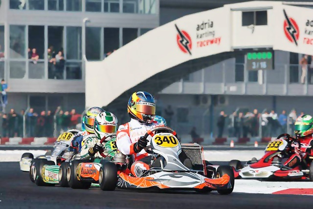 GIORGIO CARRARA EN LA ULTIMA FECHA DE LA WSK 2014
