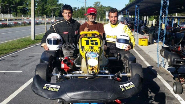 Team JR reacing . # 15 Santiago Corte - Joaquin Clerichi