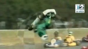 Vuelco de Matías Rossi en el Campeonato Argentino 1999