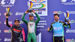 Brasileros coparon los podios del 2° Sudamericano de Karting FIA 4 Tiempos