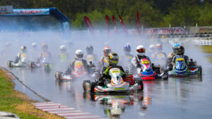 Resumen 7° round de IAME bajo un diluvio y ganadores Road to Viterbo